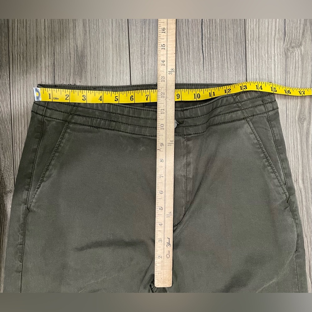 New PAIGE Reid Jogger Pants Vintage Forester Green Casual‎ NWT Women’s Size 28 - Picture 10 of 13